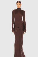 Brown Chic Dress