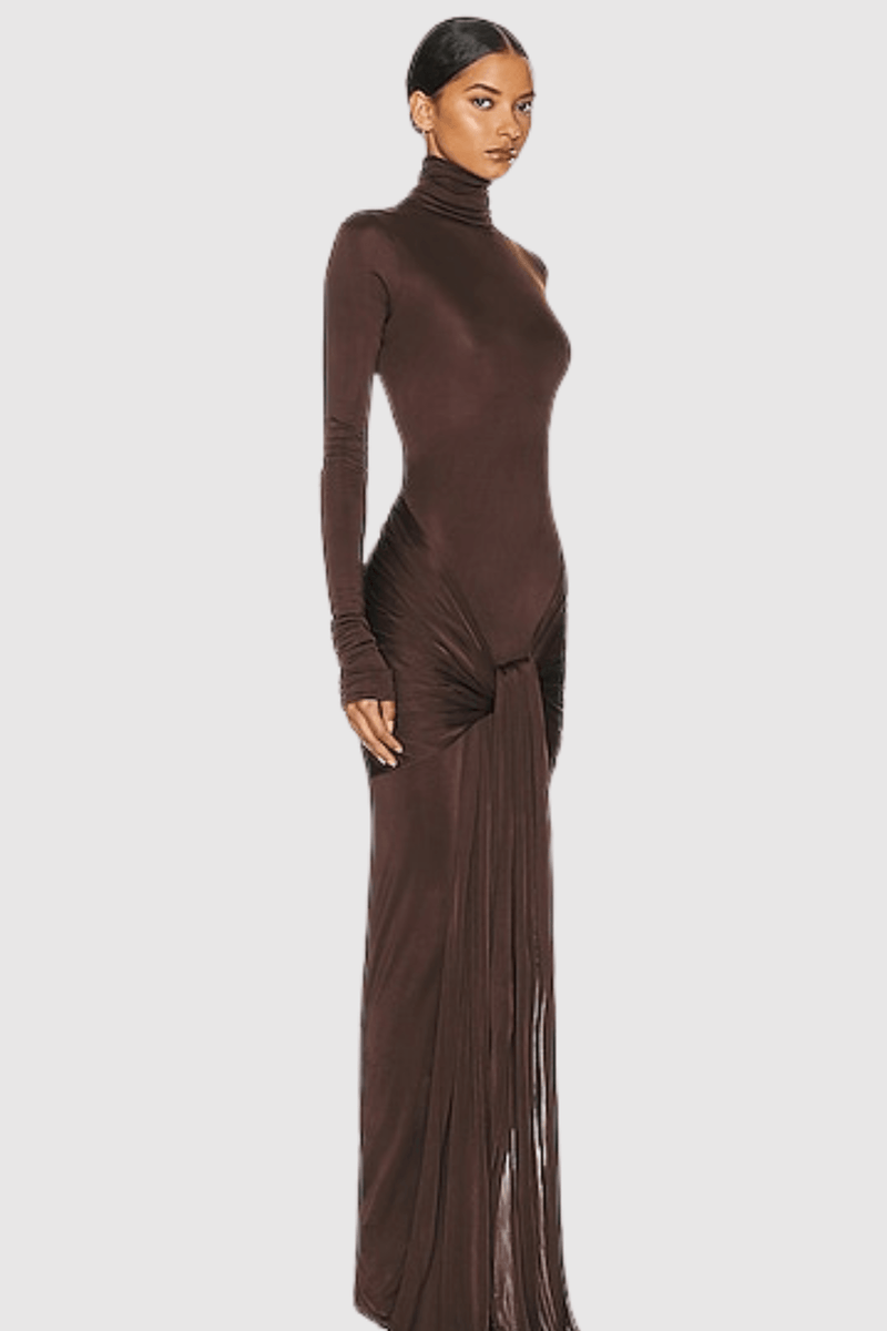 Brown Chic Dress