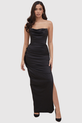 Lustrous Line Dress