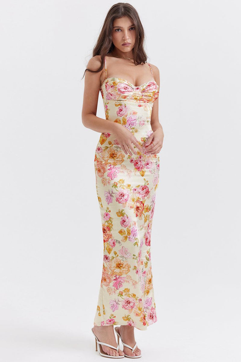 Floral Strap Dres