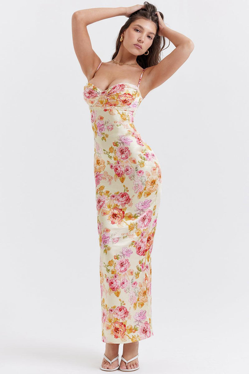 Floral Strap Dres