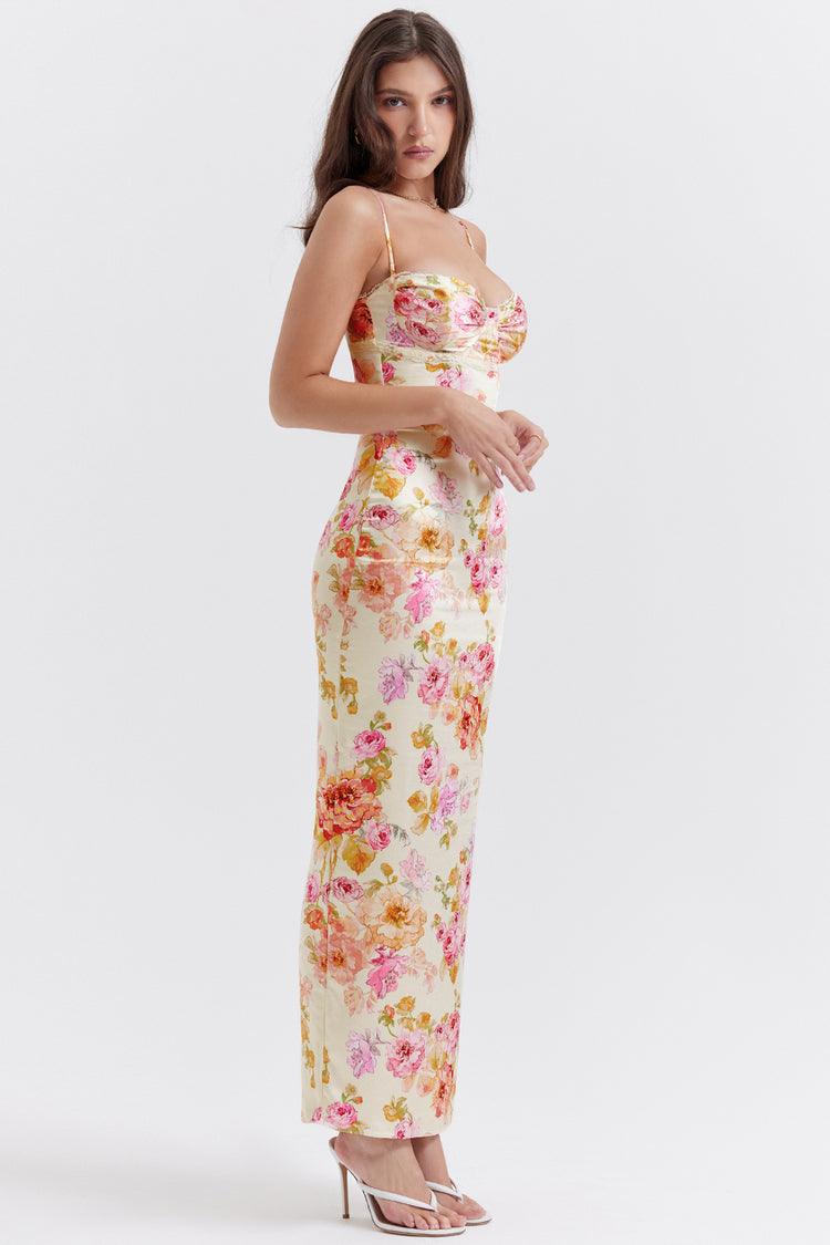 Floral Strap Dres