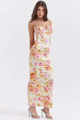 Floral Strap Dres