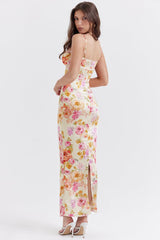 Floral Strap Dres